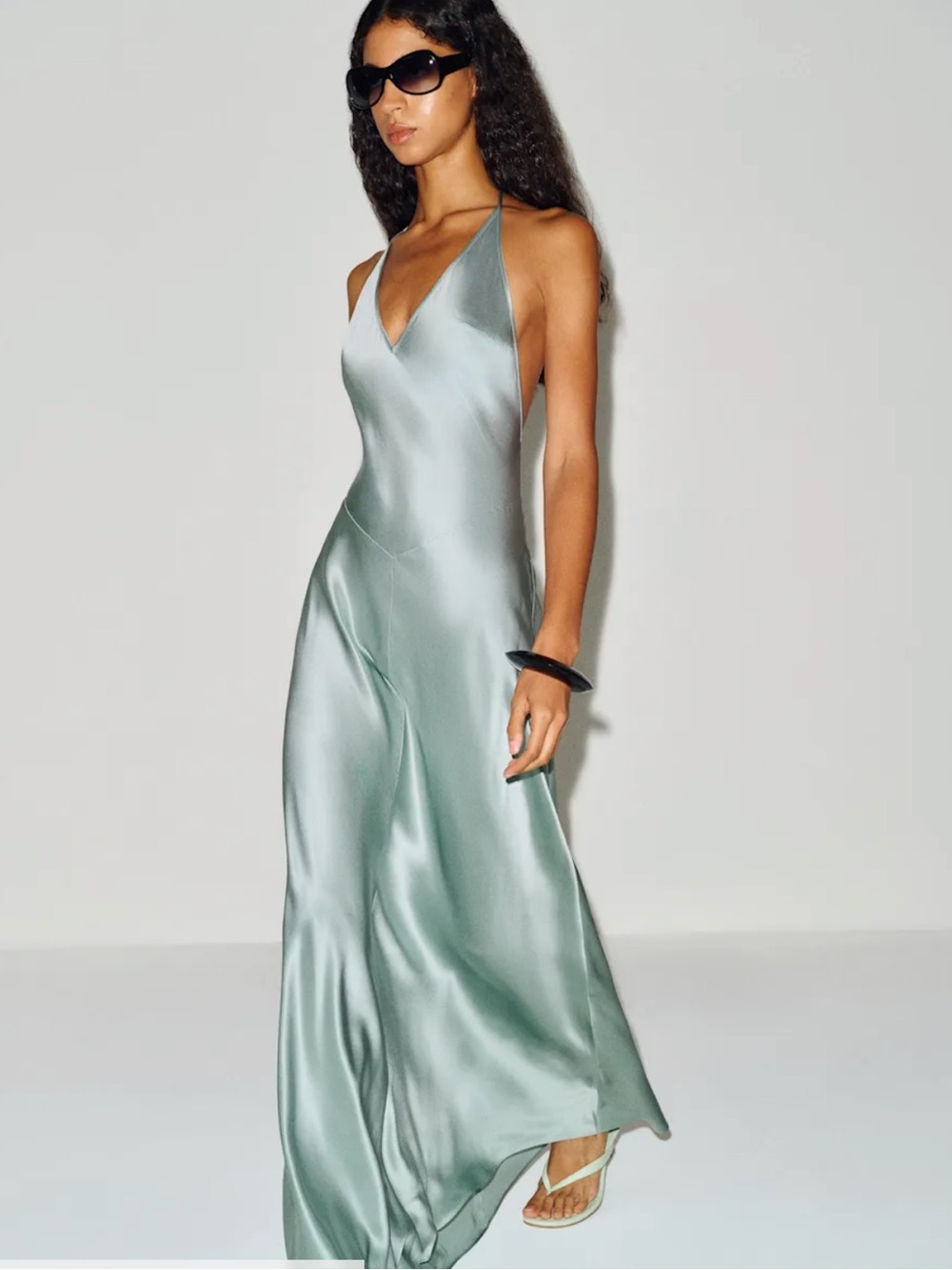 Reformation Lara Silk Dress